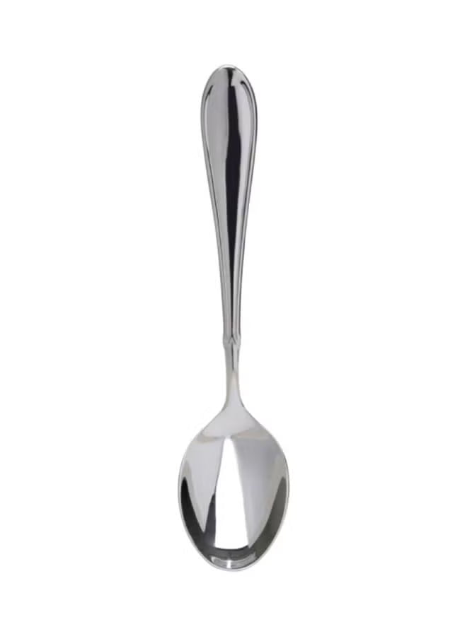 3- Piece Table Spoon Set Stainless Steel Silver
