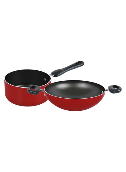 9-Piece Aluminium Non-Stick Coating Durable Design