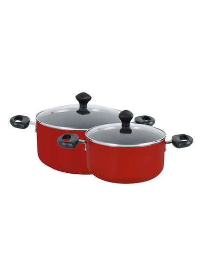 9-Piece Aluminium Non-Stick Coating Durable Design