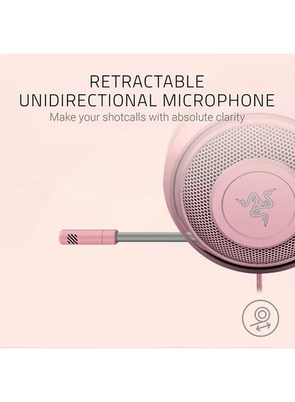 Razer Kraken Gaming Headset, Lightweight Aluminum